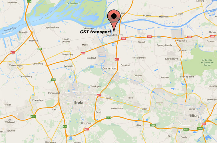 GST transport Raamsdonksveer
